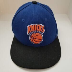 Knicks Basketball Hat Cap New Era 59*Fifty Size 6 1/2 Blue Hardwood Classics